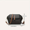 Klassisk™  | Mini Flap Crossbody-Veske med Klaff