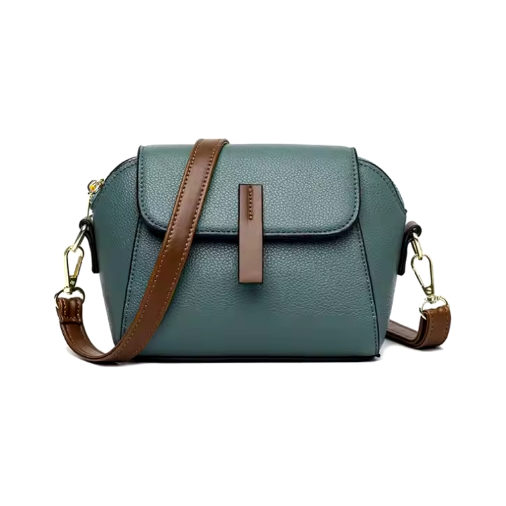 Klassisk™  | Mini Flap Crossbody-Veske med Klaff