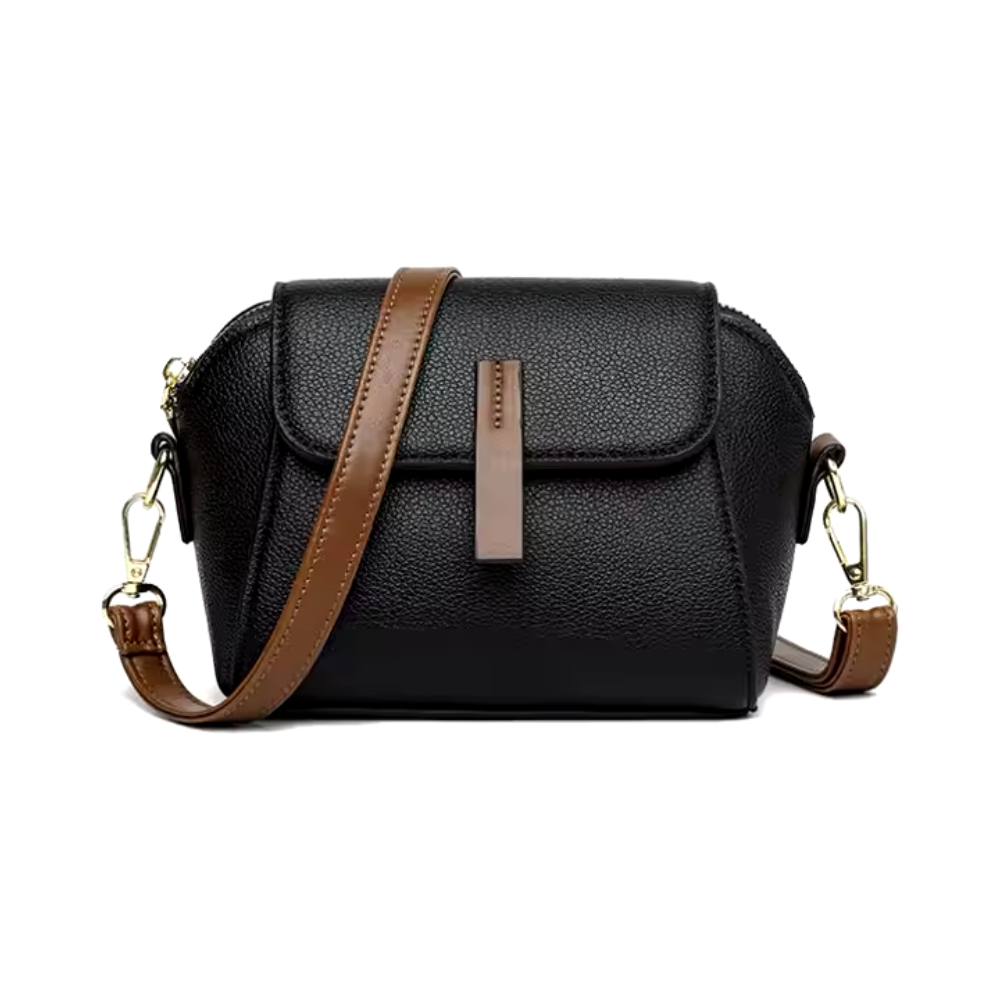 Klassisk™  | Mini Flap Crossbody-Veske med Klaff