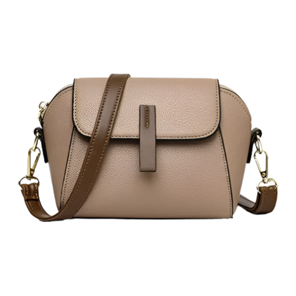 Klassisk™  | Mini Flap Crossbody-Veske med Klaff